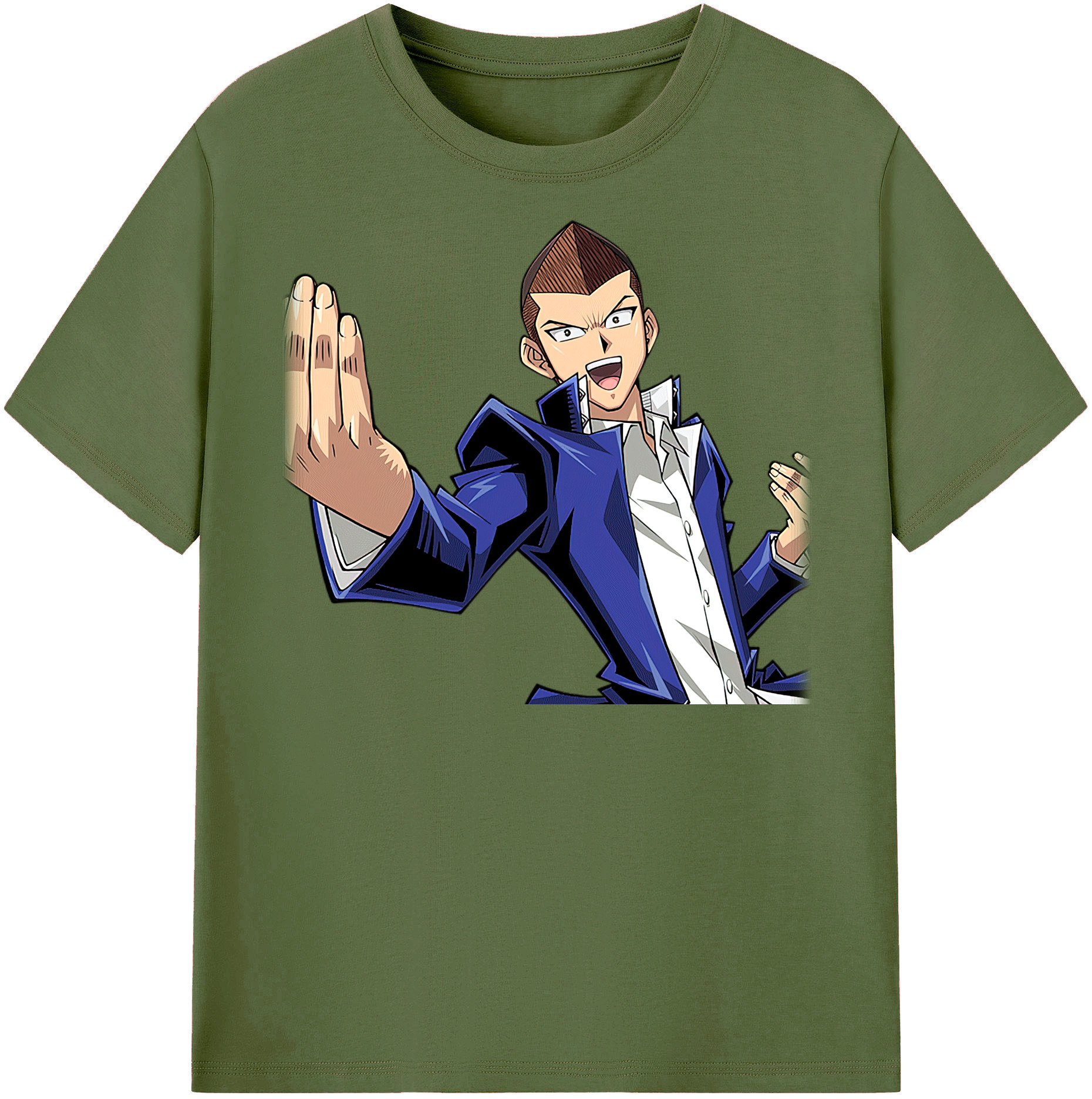（画像用） 遊☆戯☆王 Yu-Gi-Oh! 綿100％半袖Tシャツ（フロントプリント）